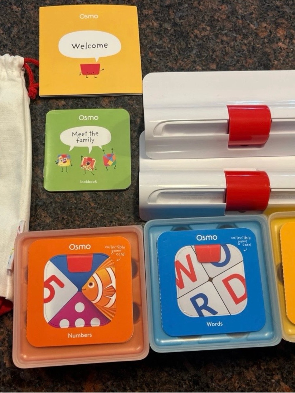Osmo Little Genius Kit for iPad Words, Numbers, Tangram Coding Computer Toy